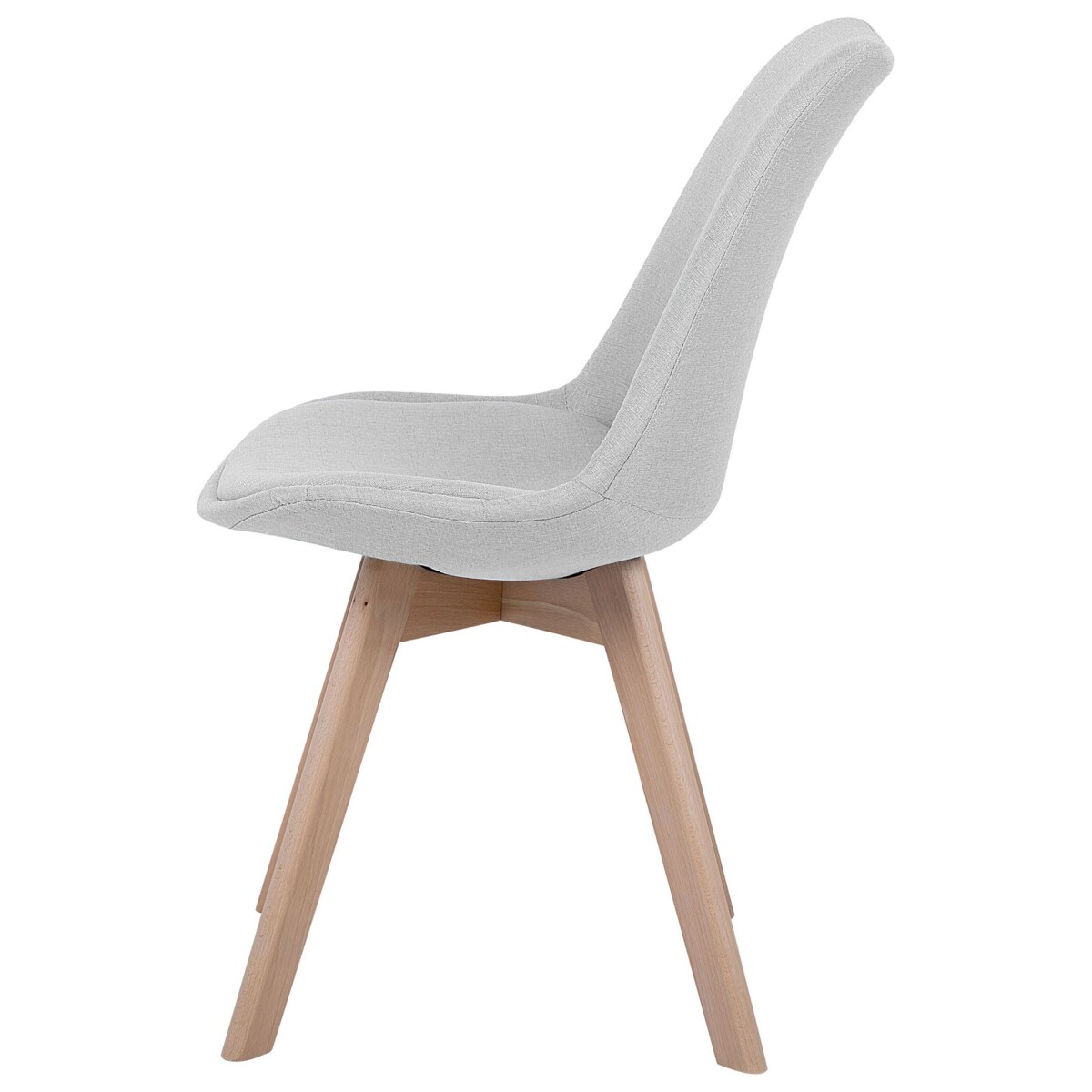 Zestaw 2 krzeseł do jadalni DAKOTA II Jasnoszary