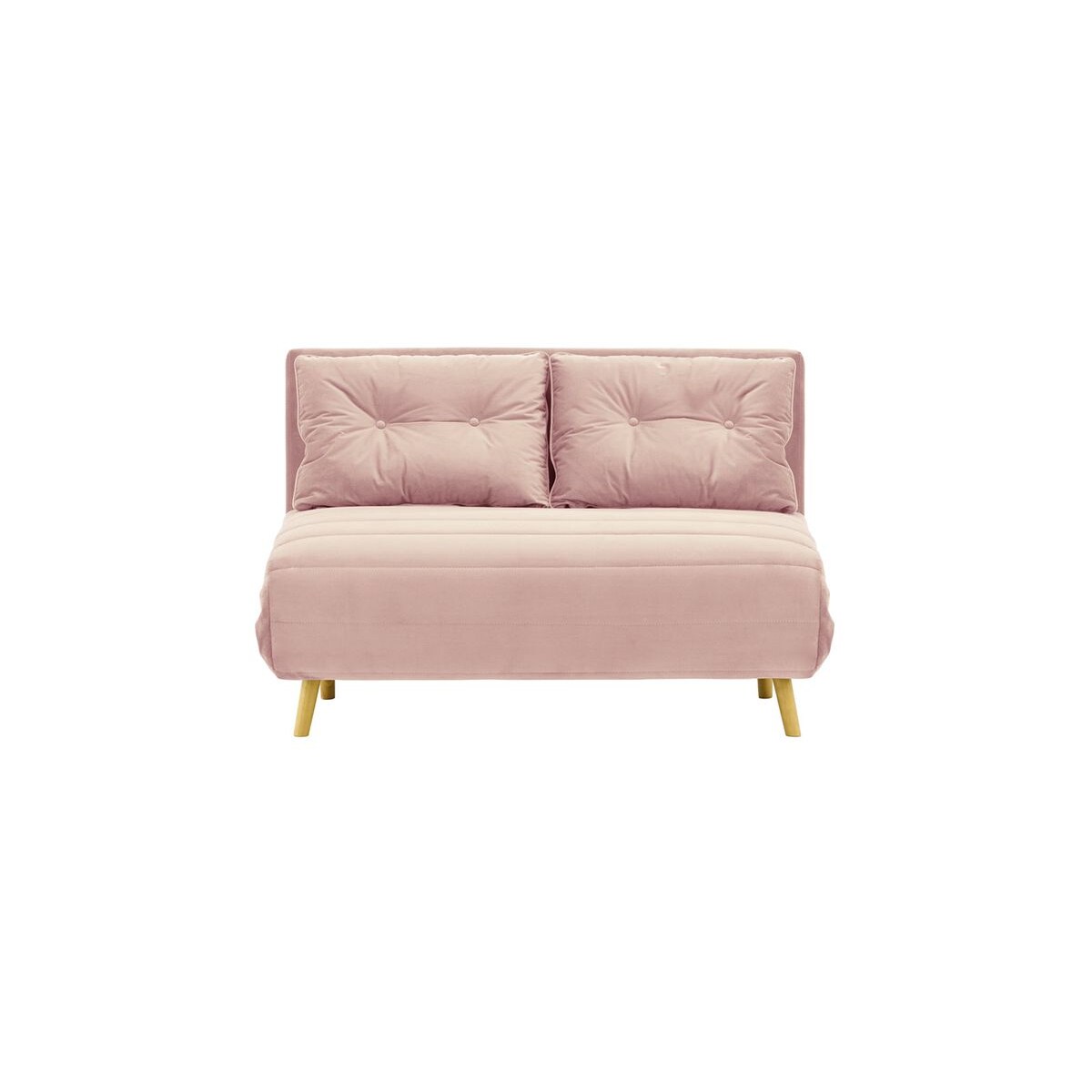 Sofa rozkładana Flic 120 cm-Velluto 14-like oak