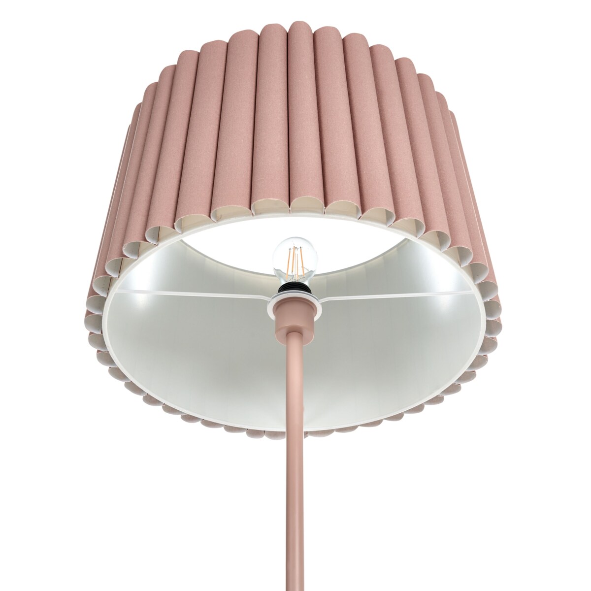 Lampa podłogowa LOURENS Metal Brązowy