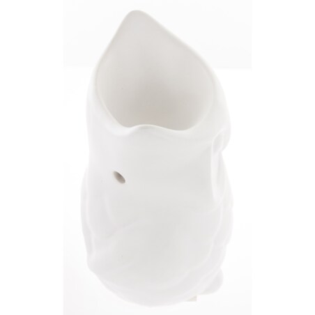 Kominek zapachowy ceramiczny 12x9x7 cm AROMA biała sowa