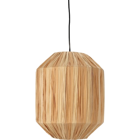 Papierowa lampa sufitowa, imitacja rattanu