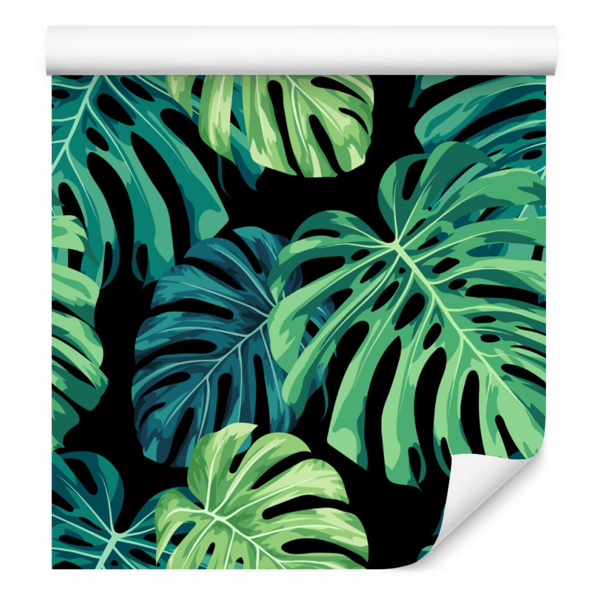 Tapeta Liście Monstery Tropikalne Rośliny