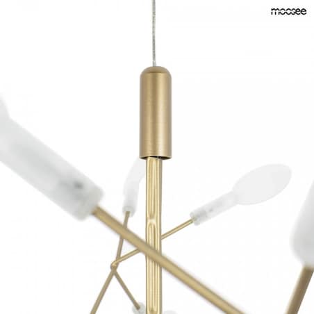 Wisząca lampa Flora MSE010100205 listki LED 22,5W złota