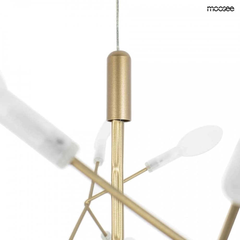 Wisząca lampa Flora MSE010100205 listki LED 22,5W złota