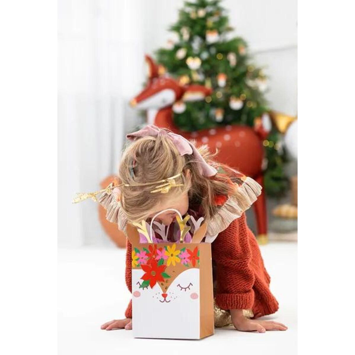 Torebka na prezenty Jelonek