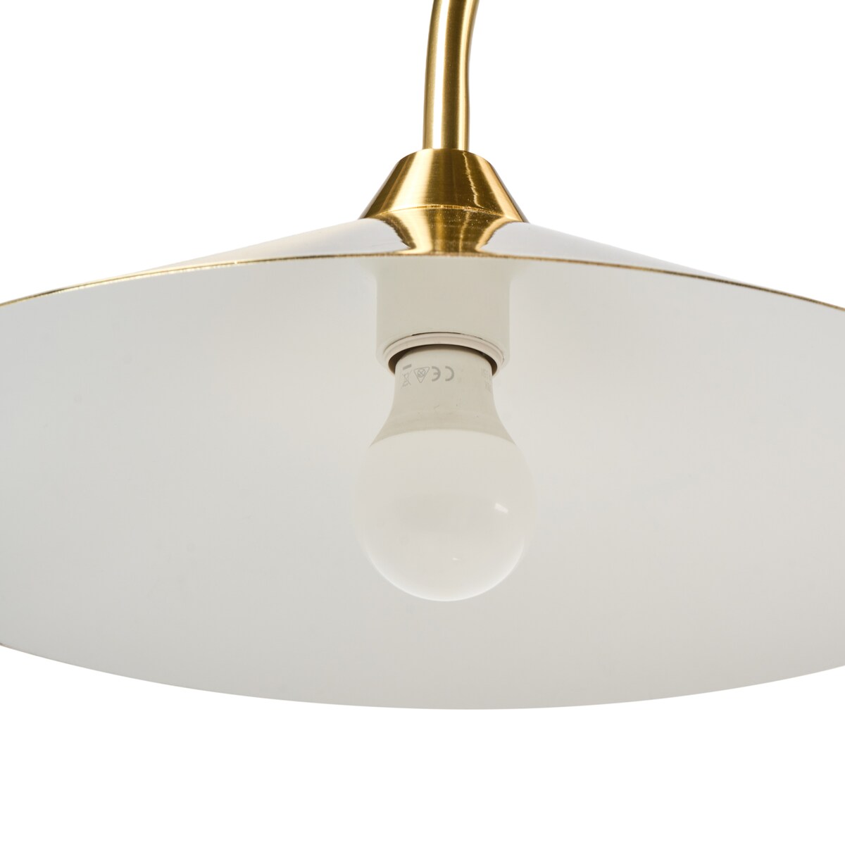 Lampa podłogowa SAVEGRE Metal Złoty