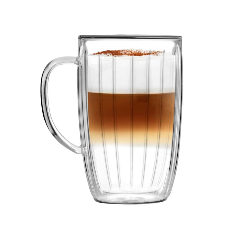 Komplet 2 szklanek wysokich z uchem Tulip 350 ml 8975