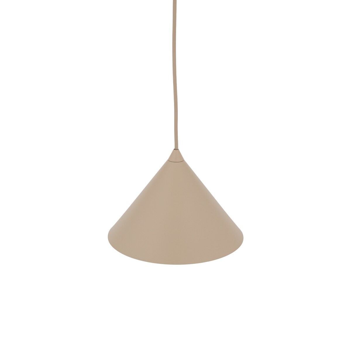 Lampa wisząca beżowa TK Lighting CONO SABIA S 10619 E27 19 cm nowoczesna do salonu i kuchni