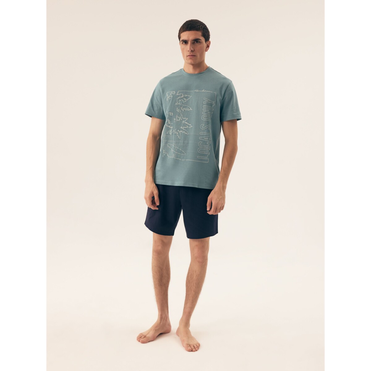 Piżama Surf 42598-77X Zielona Zielony, L