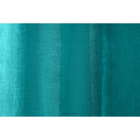 Konsimo LUTES Zasłona, turkusowy