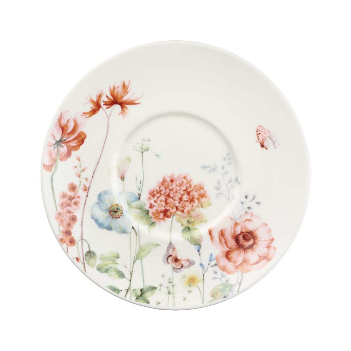 VILLA ITALIA Zestaw kawowy na 6 osób porcelanowy GARDENO