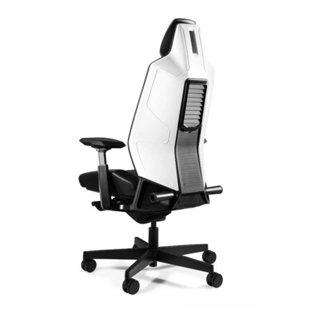 Fotel biurowy RONIN biały/czarny siatka