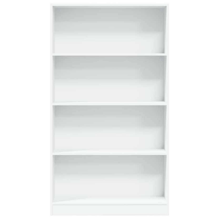 vidaXL Regał, biały, 80x24x143 cm, materiał drewnopochodny