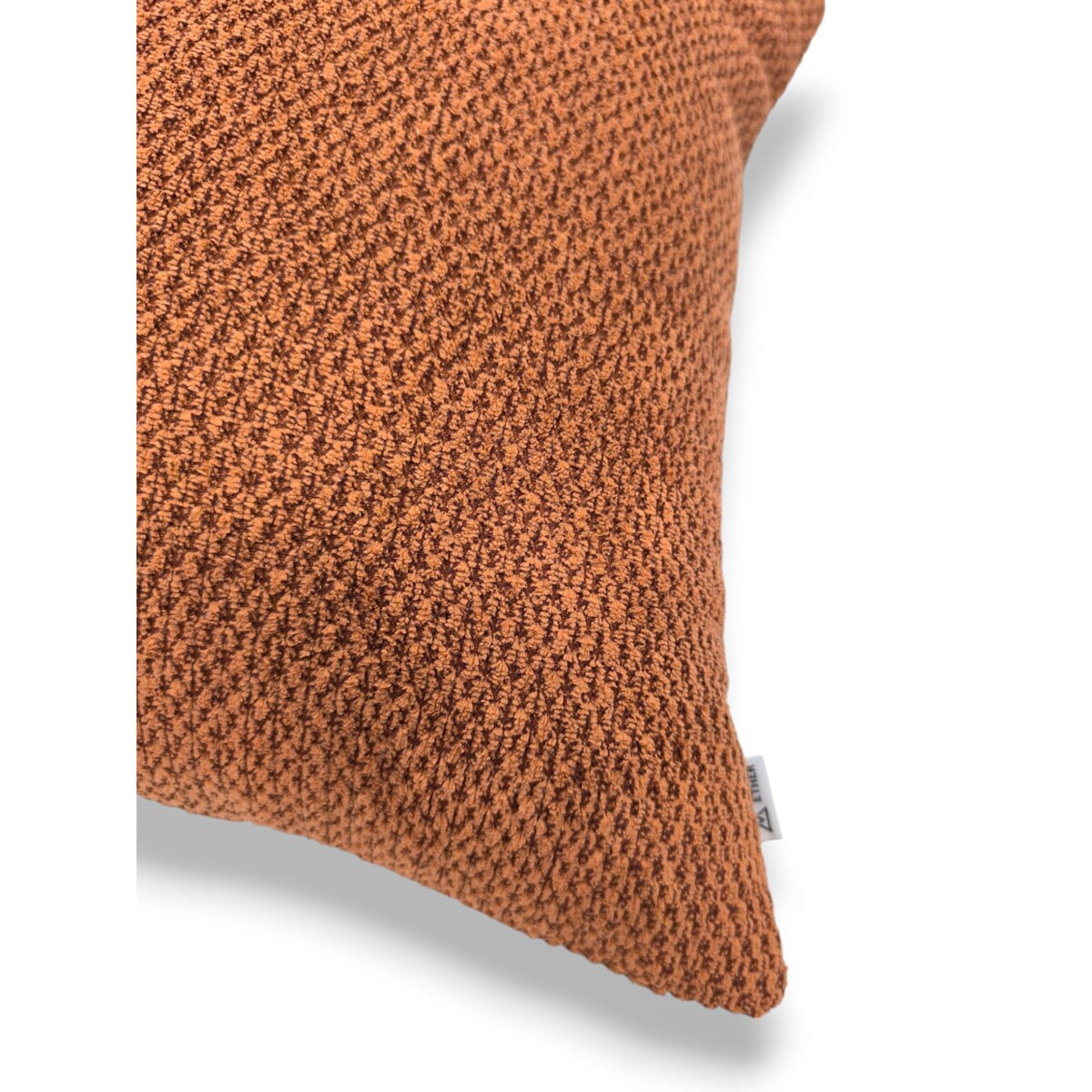 Ruda poduszka ozdobna 45x45 Dora