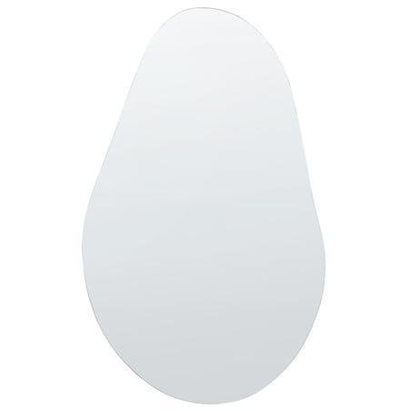 Lustro ścienne AUBAGNE 40 cm 65 cm Srebrny