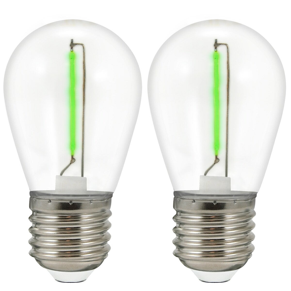 Ledowe żarówki dwupak Neon 32221 36V do girlandy zew. zielone, Polux