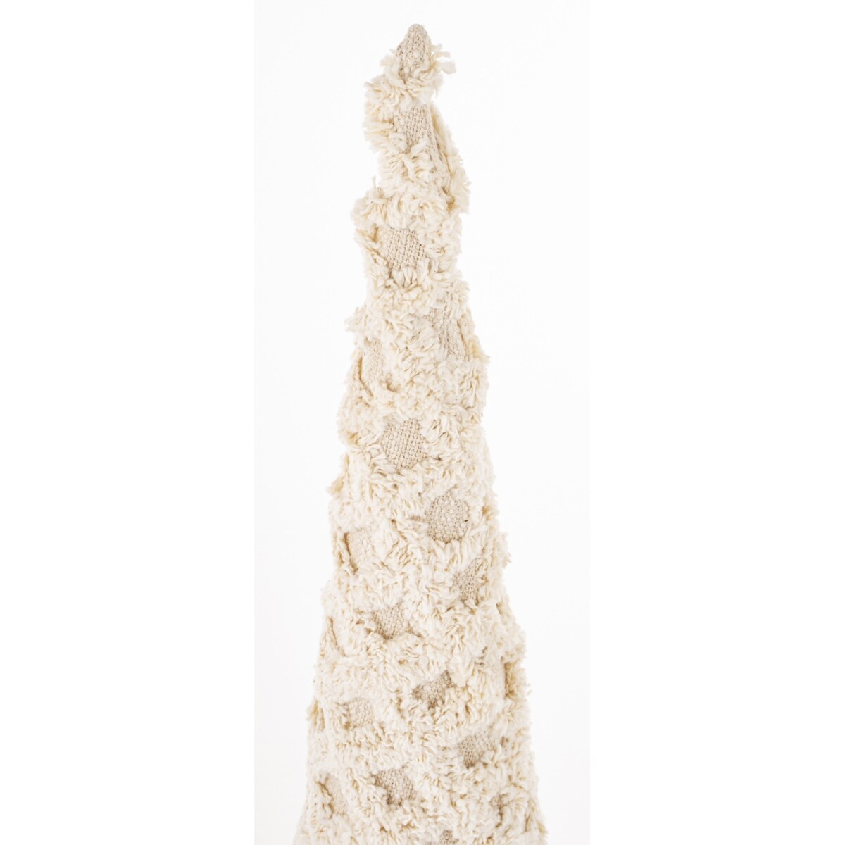 Figurka choinka 54x14x14 cm FAZIO beżowa średnia