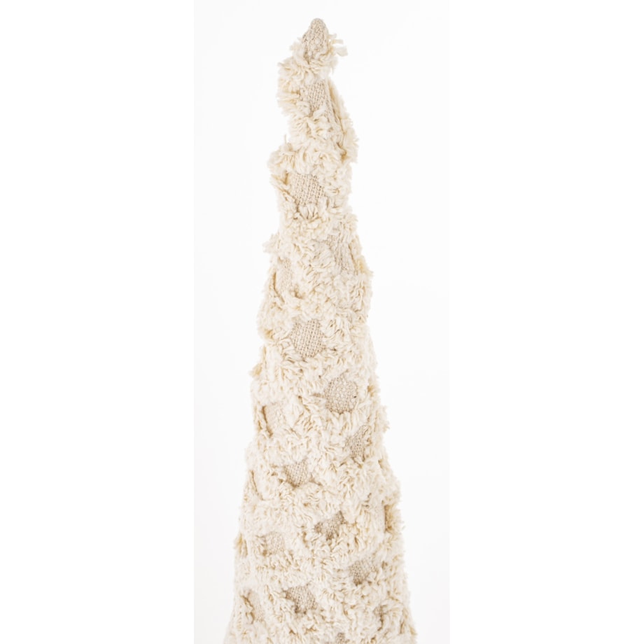 Figurka choinka 54x14x14 cm FAZIO beżowa średnia