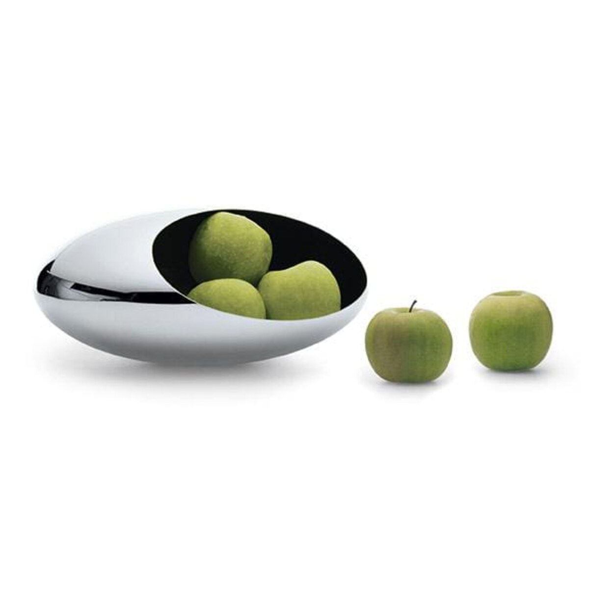 Misa na owoce COCOON - stal połysk, 30 cm