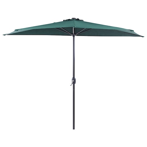 Parasol półokrągły 270 cm GALATI Zielony