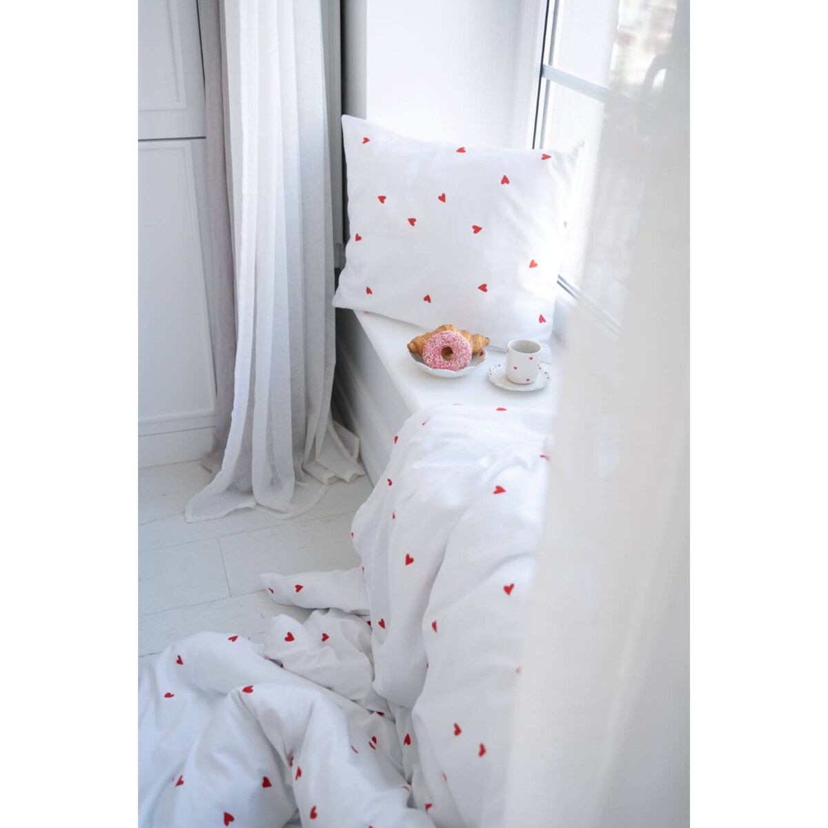 Poszewka Serduszka 70 x 80 cm