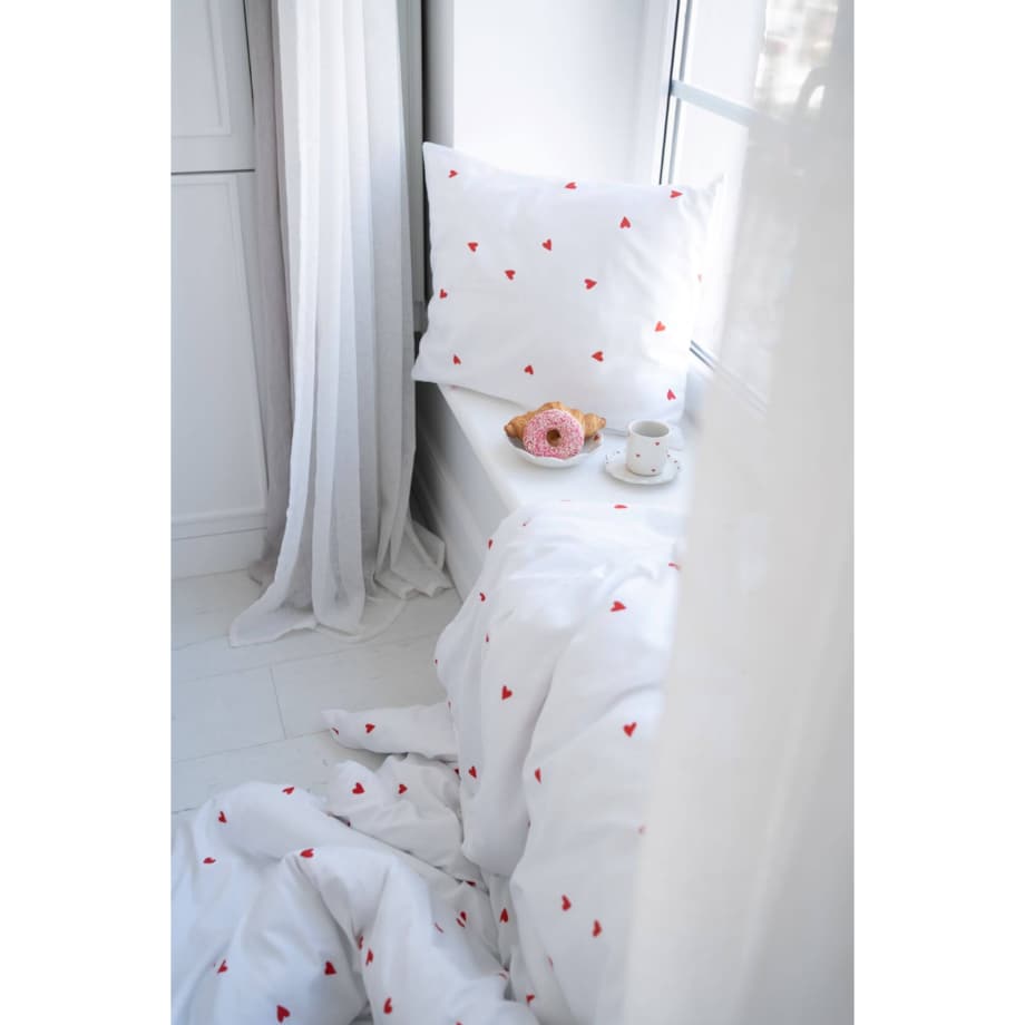 Poszewka Serduszka 70 x 80 cm