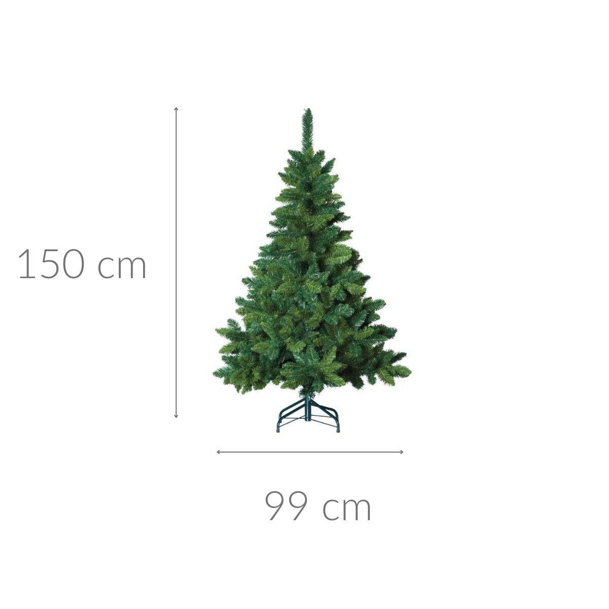 Choinka zielona na święta, 150 cm