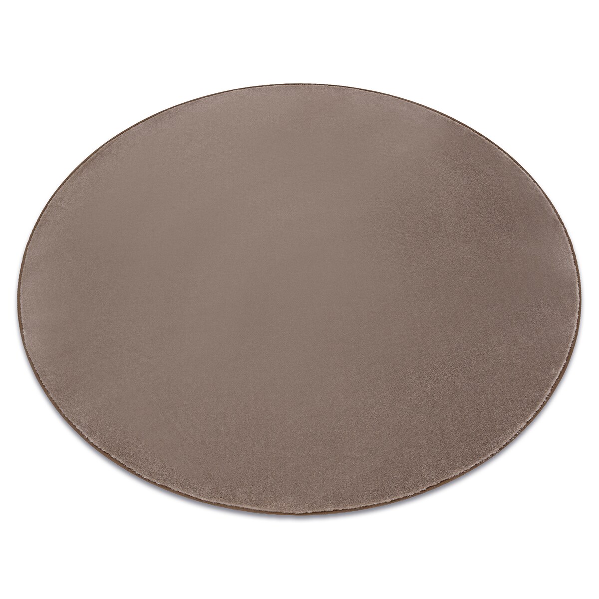 Dywan koło SEDUCTION taupe 49 miękka, koło 100 cm