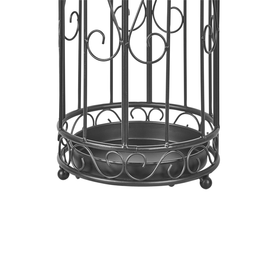 Stojak na parasole czarny AMBOISE