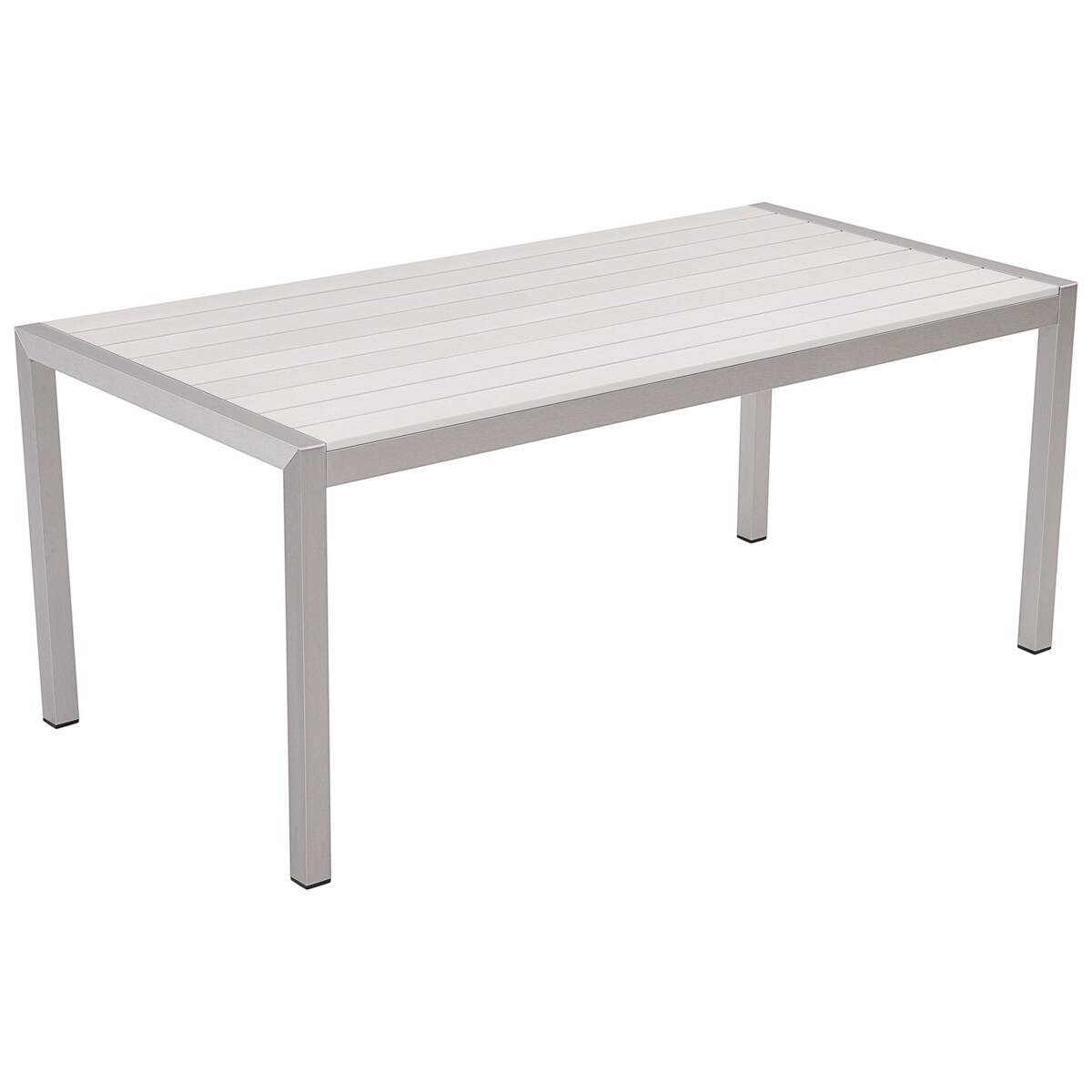 Zestaw ogrodowy stół i 6 krzeseł biały VERNIO