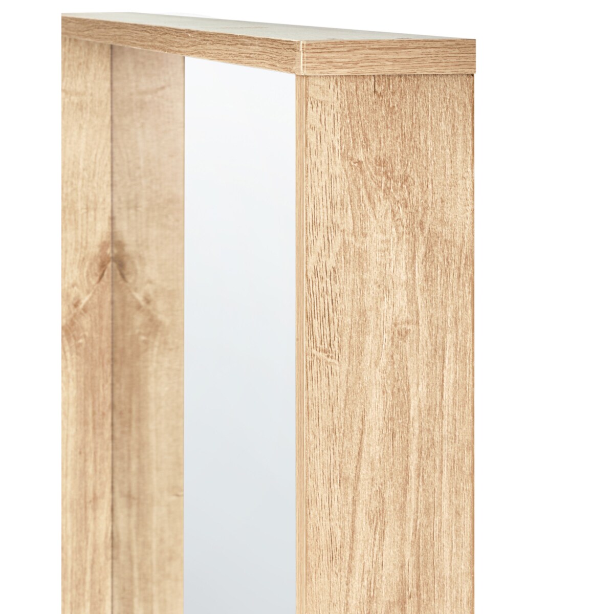 Lustro ścienne ROSELL MDF Jasne drewno