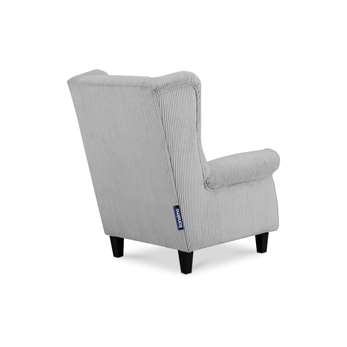 KONSIMO MILES Fotel, kolor Szary