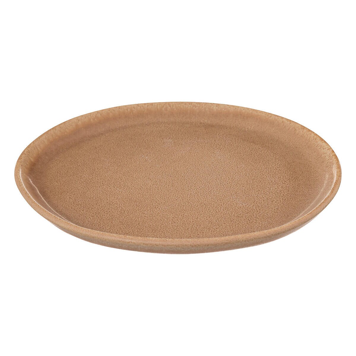 Talerz z kamionki brązowy, Ø 21 cm