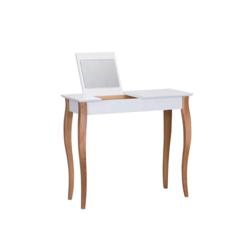 Toaletka z lustrem LILLO 85 cm biała