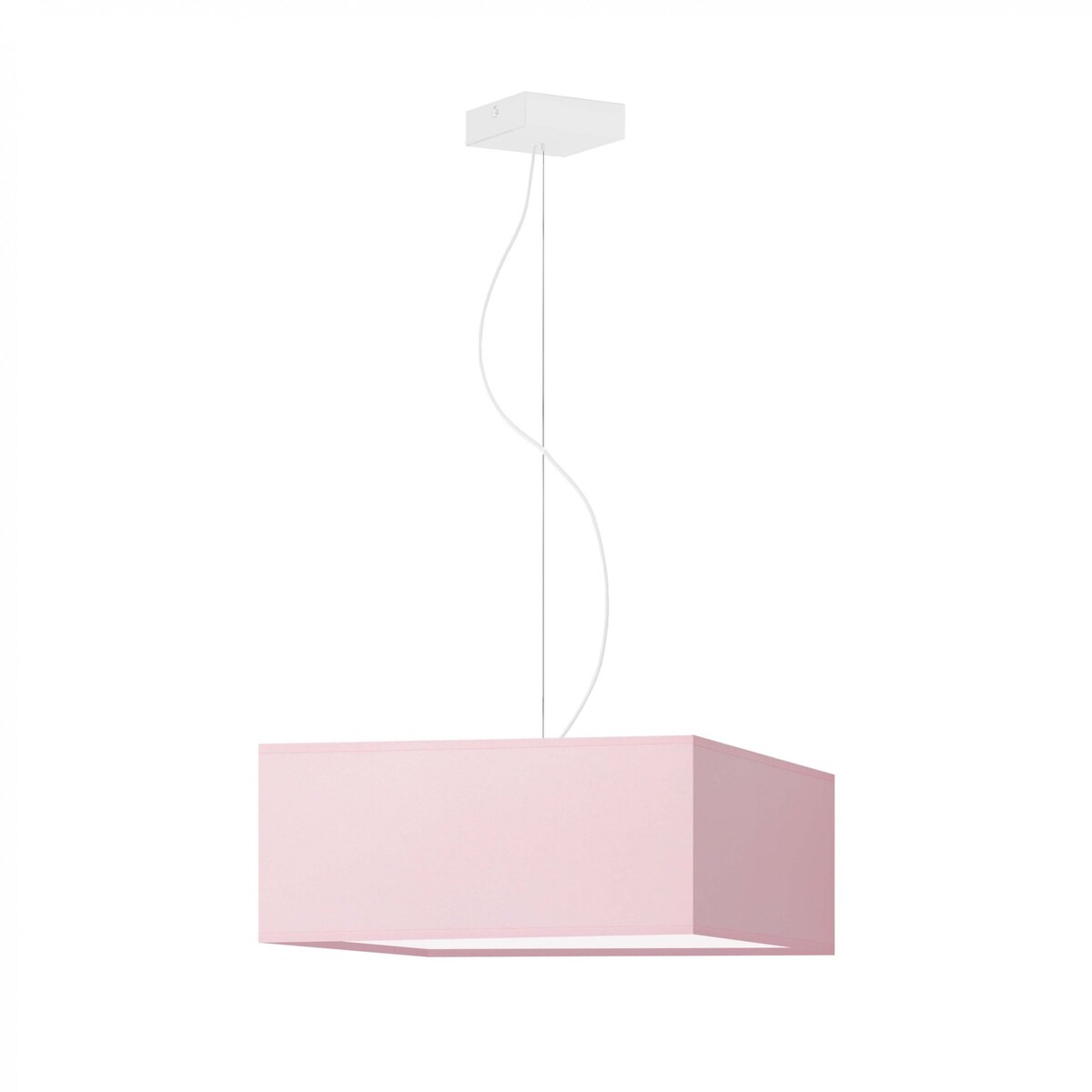 Lampa sufitowa żyrandol lampa wisząca z abażurem kwadrat MOTO