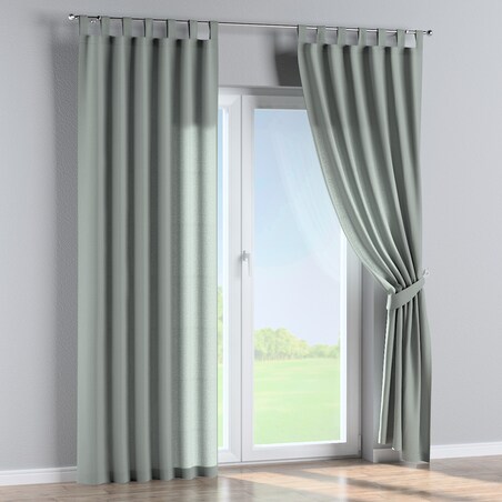 Zasłona na szelkach 1 szt. 130x245 jasny szary