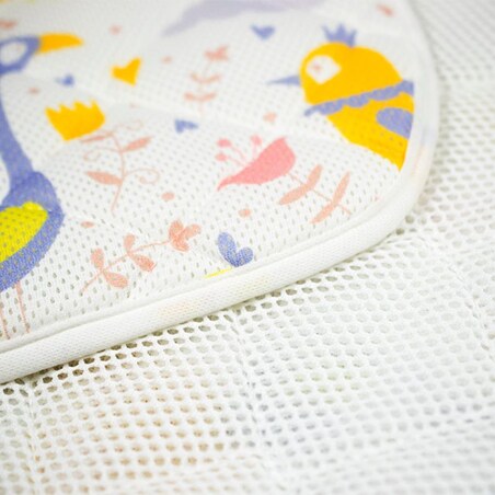 Top na materac 120x60 cm ochraniacz - DREAM Ptaszki