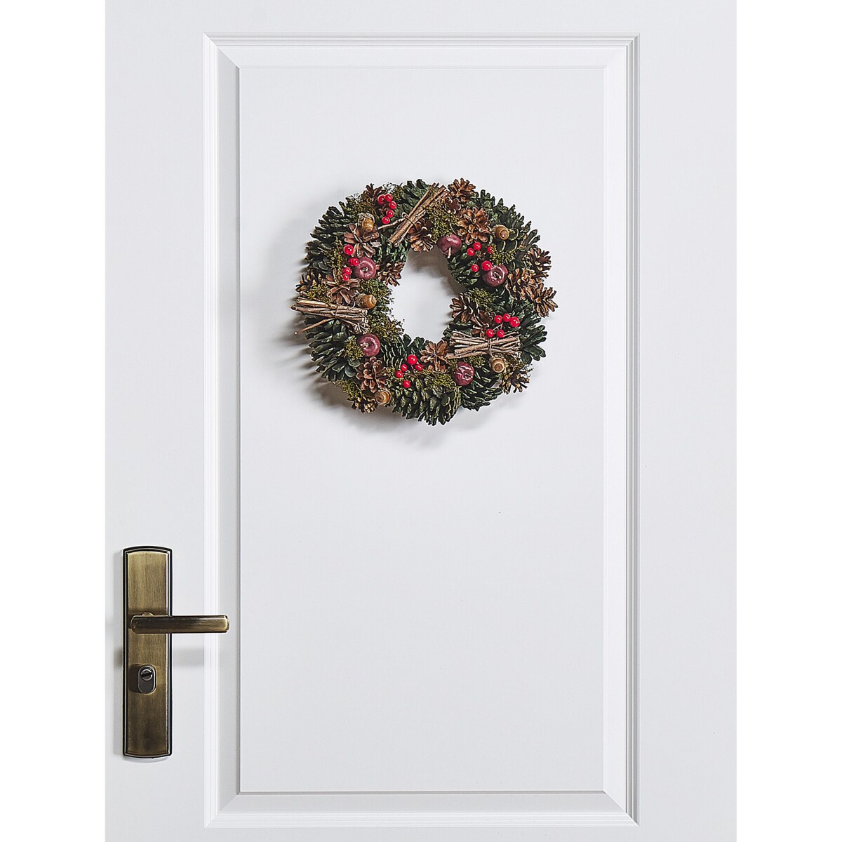 Wianek świąteczny 35 cm zielony NURMES