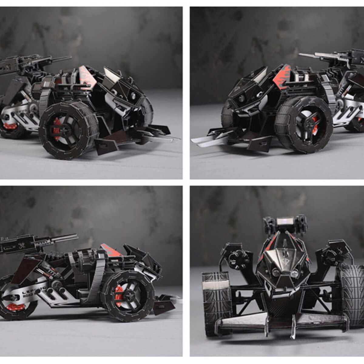 Futurystyczny motor Puzzle 3D