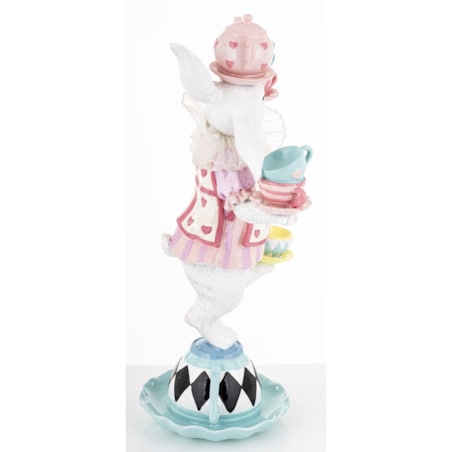 Dekoracja - królik na herbacianym czajniczku 41x22x15 cm CIRCUS-4