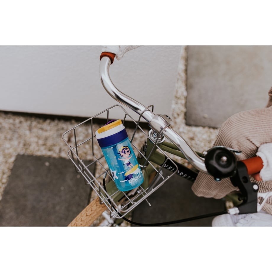 Butelka dziecięca na wodę (400 ml) Surf Girl Lagoon Kambukka