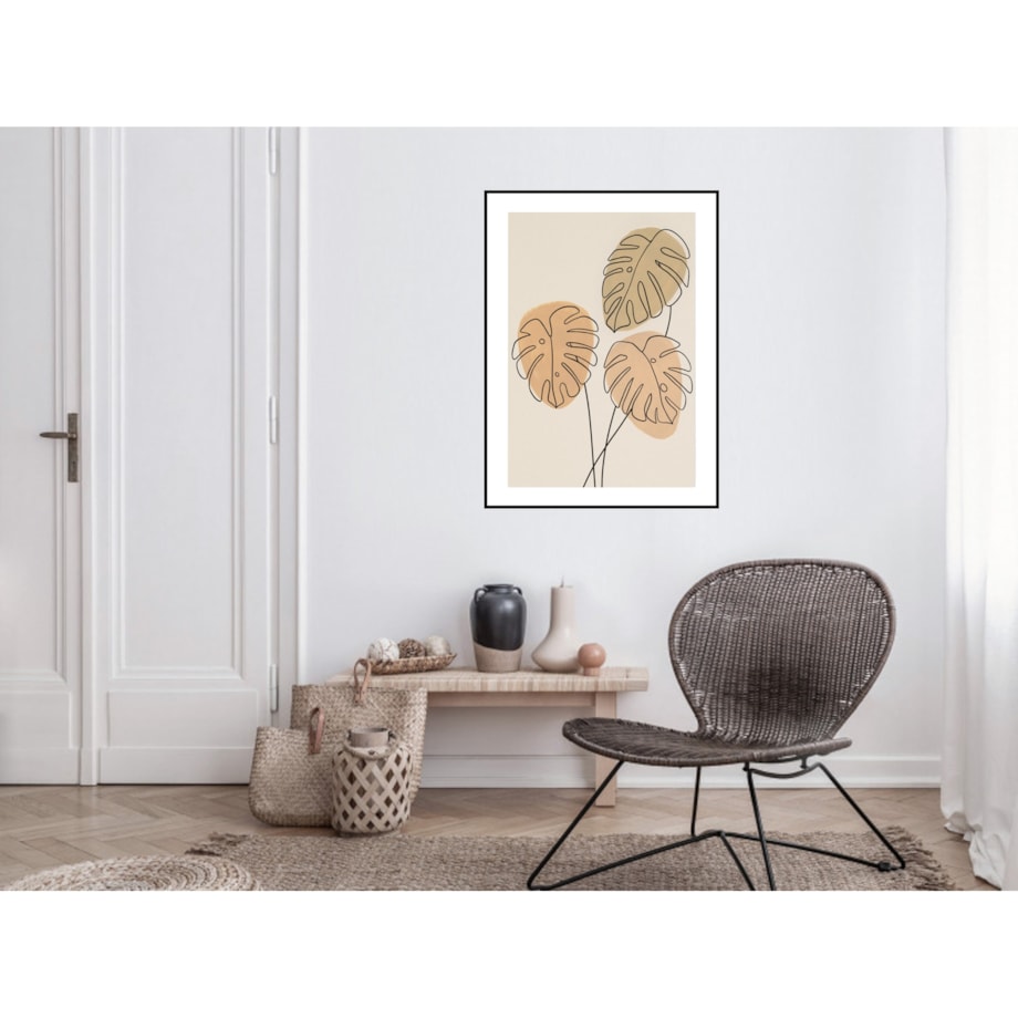 Poster Story, Plakat, Obraz - Abstrakcyjne Trzy Monstery, wymiary 30 x 42 cm