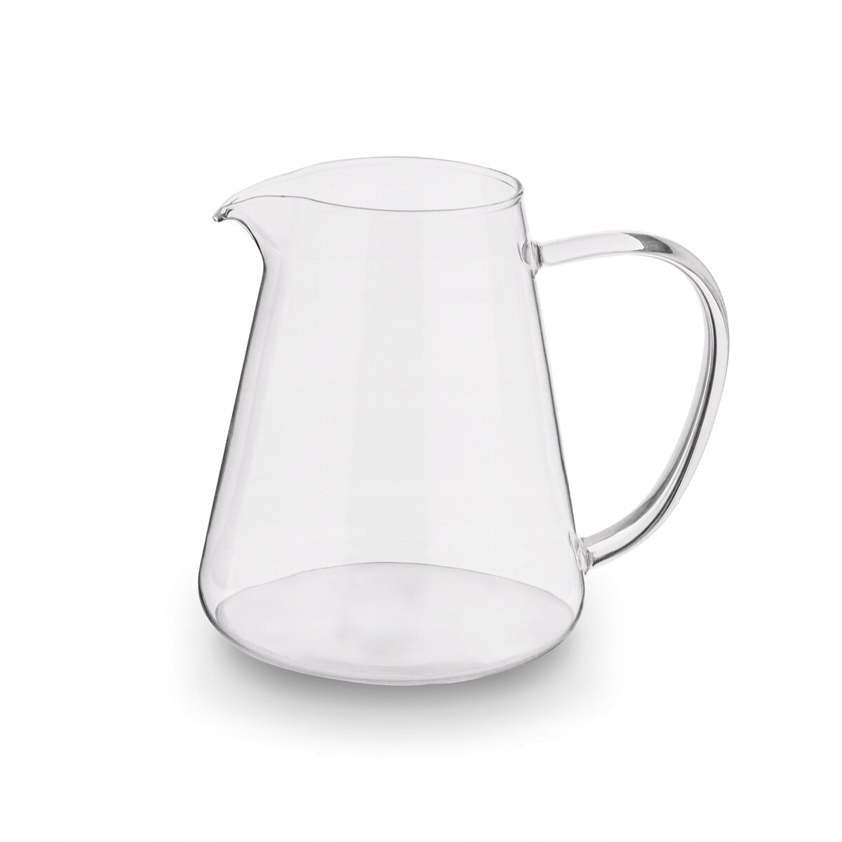 DZBANEK szklany Z ZAPARZACZEM sitko imbryk czajnik na zioła herbatę 1,3 L