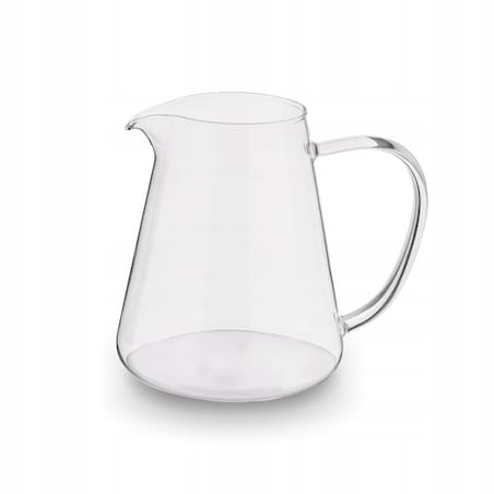 DZBANEK szklany Z ZAPARZACZEM sitko imbryk czajnik na zioła herbatę 1,3 L