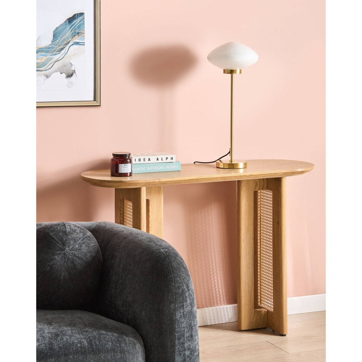 Lampa stołowa SIBUN Metal Złoty