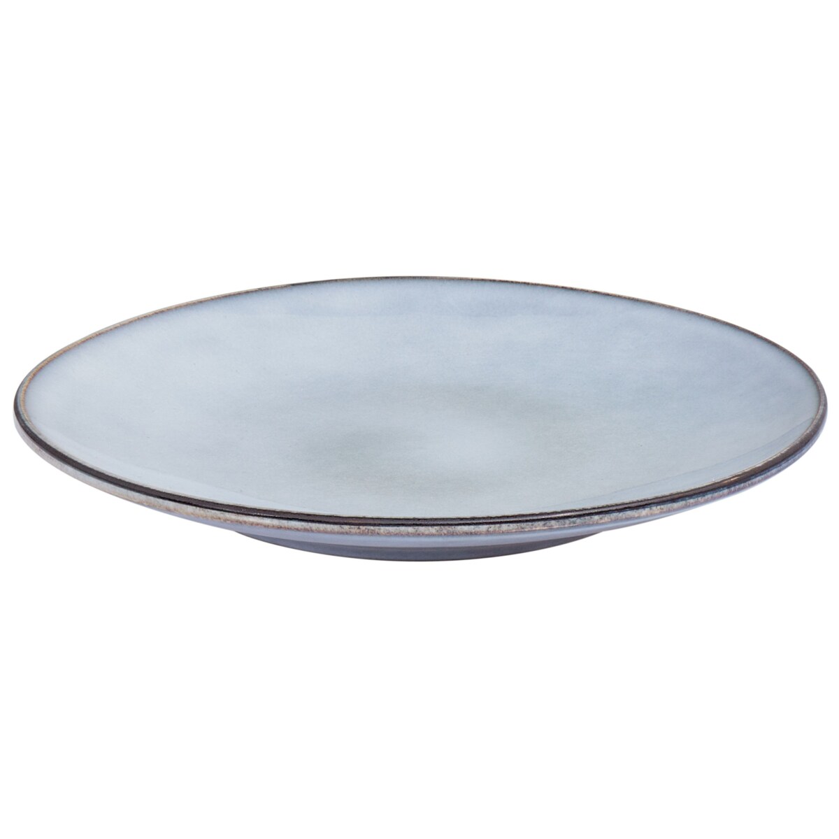 Zestaw 8 dużych talerzy JUNIPER Kamionka Błękitny