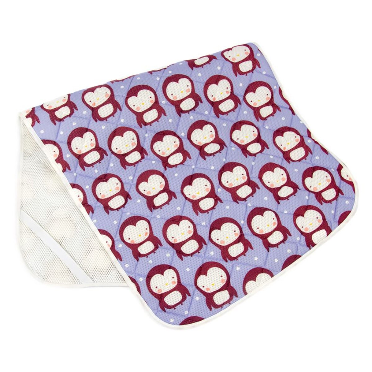 Top na materac 120x60 cm ochraniacz - DREAM Pingwiny