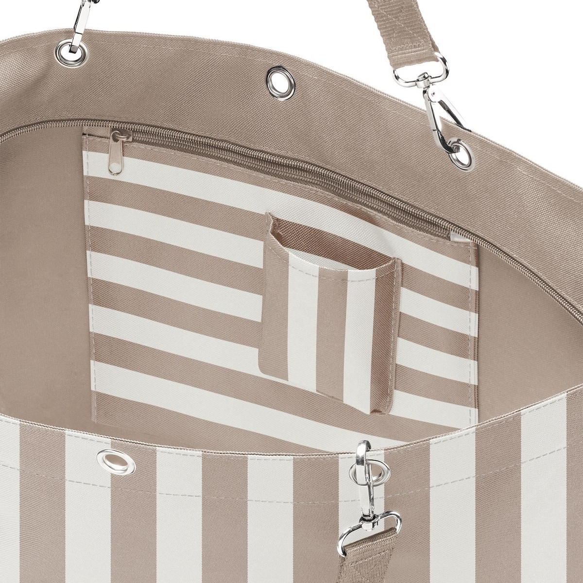Torba SHOPPER XL, summerstripes coffee