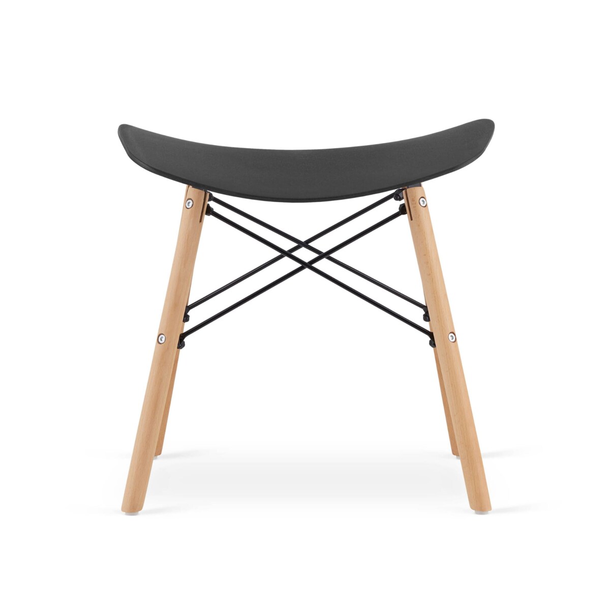 Taboret Korfu Krzesełko Do Kuchni - Czarny X 2