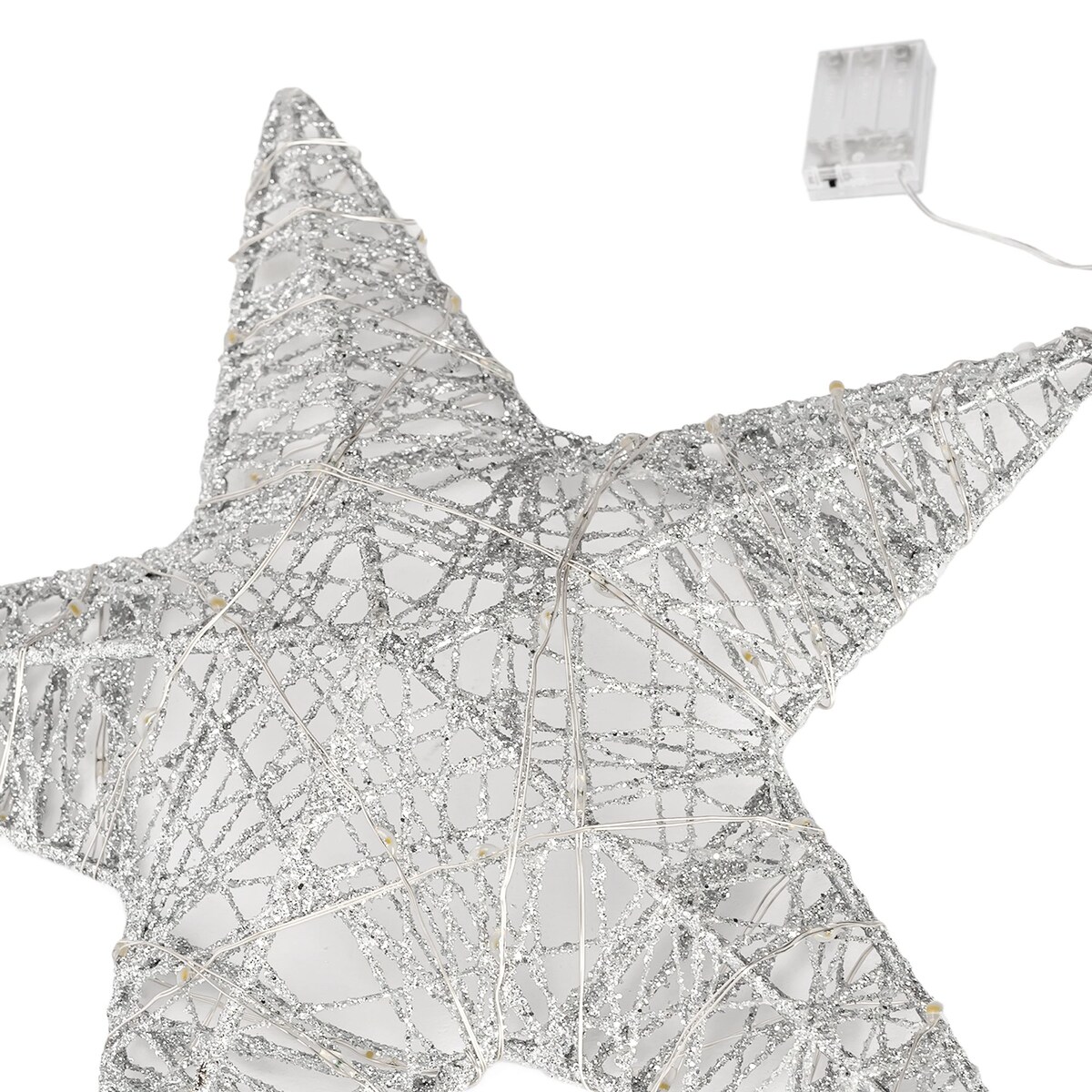 Gwiazda podświetlana  LED 23cm